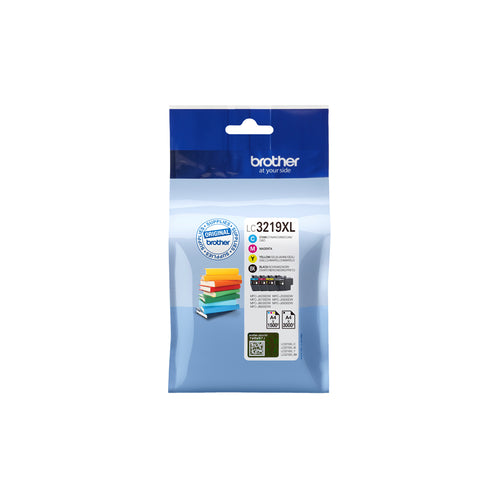 Brother LC-3219XLVALDR ink cartridge Original Photo black, Photo cyan, Photo magenta, Photo yellow Brother LC-3219XLVALDR ink cartridge Original Photo black, Photo cyan, Photo magenta, Photo yellow